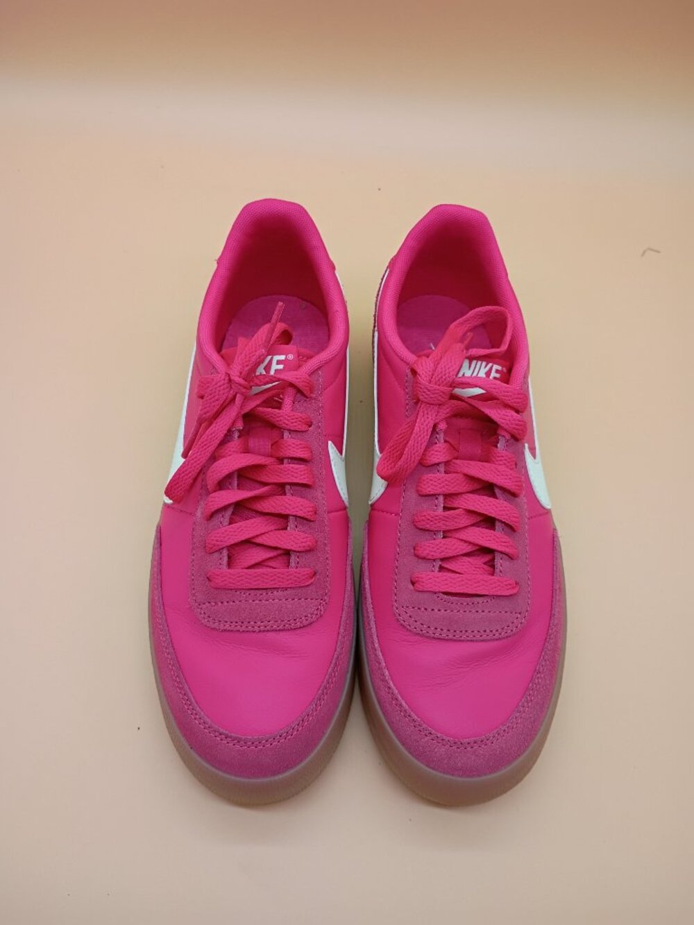 Size 8.5 - Nike Killshot 2 Aster Pink Women's Classic Trainers EUC - Picture 2 of 7
